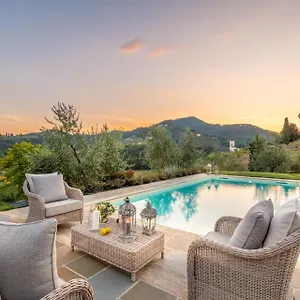 Villa Valle Del Sole Winery With Private Pool, Lucca